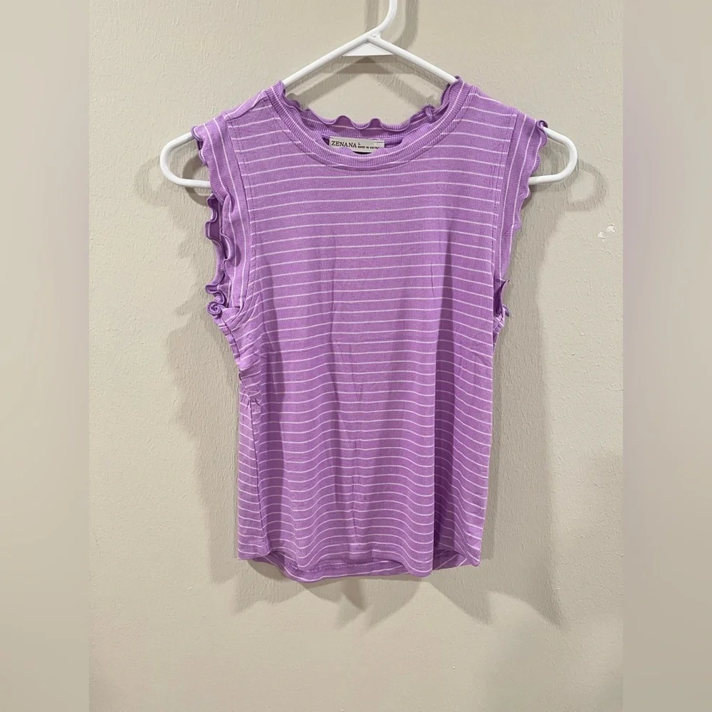Brand New Zenana Top - Size Large - Picture 1 of 8